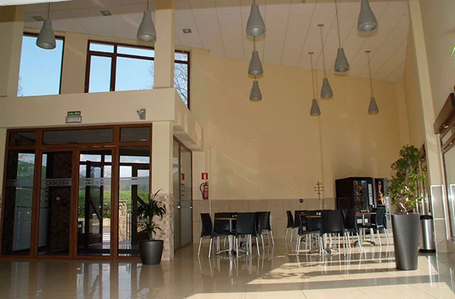 Interior del Tanatorio de Selaya